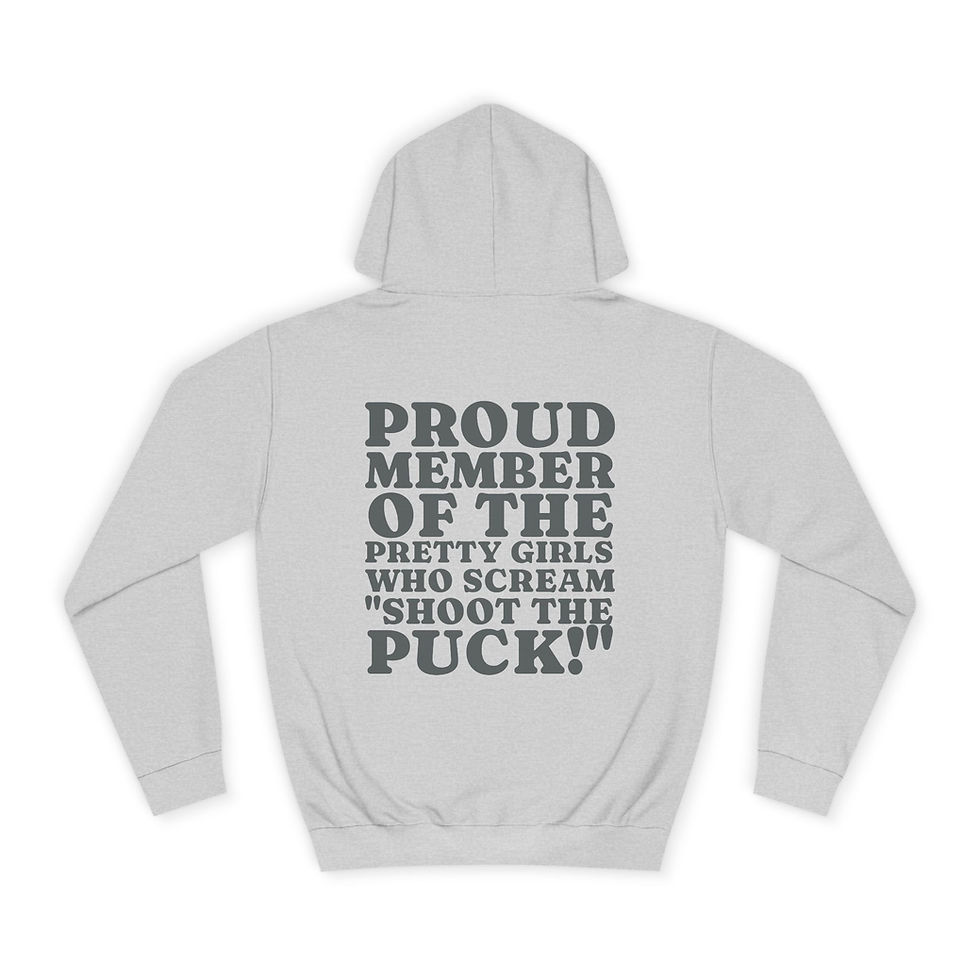 Thumbnail: "SHOOT THE PUCK" Hoodie