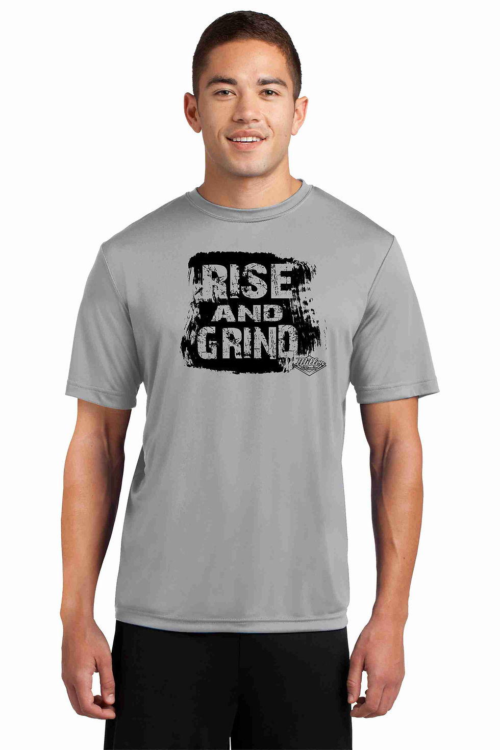Thumbnail: Moisture Wicking Tee - Rise and Grind