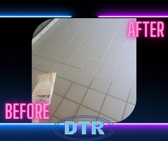 The difference is mind blowing!
Grout Clean and Color Seal is not only aesthetically pleasing but it also protects your grout from future staining!
Contact us to schedule your FREE in home estimate!