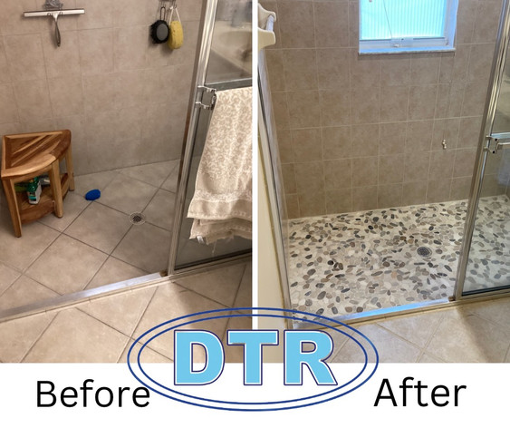 Can you believe that these are the SAME shower??!!
FREE ESTIMATES