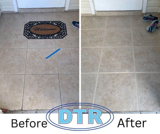 Bet you didn't know that we could spruce up your entry way!
We can clean and seal your grout any color that you wish
FREE ESTIMATES!