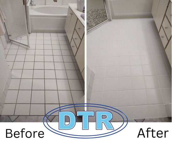 Have you been SCRUBBING your bathroom floor TIRELESSLY but it STILL appears DIRTY?
DTR can put an END to the STRUGGLE!