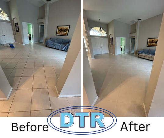 Grout Clean & Color Seal isn't just pretty....
It protects your grout from staining for years to come!
No More Scrubbing!