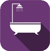 Combination Tub Shower Icon