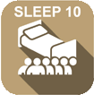 SLEEP 10 People