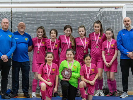 Girls U12 Blues Win Thrilling WCYL Futsal Final!