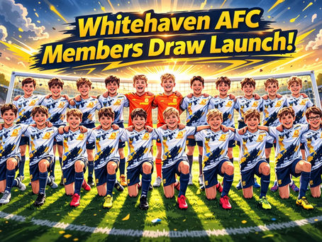 Lucky Numbers, Loyal Members – Whitehaven AFC Draw Launch