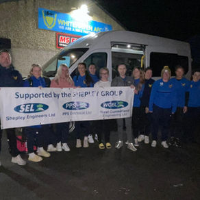 SHEPLEY ENGINNERS HELP LADIES TEAM ON THE ROAD TO SUCCESS 