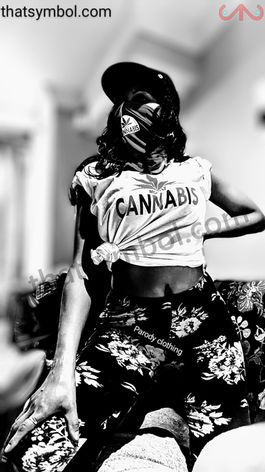 Mostly Cannabis Parody T-Shirt in a Custom Cotton Blend
