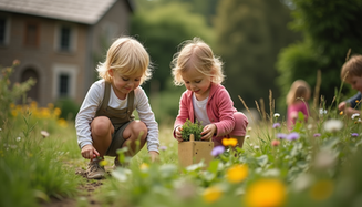 Lil’ Buds Nature Play: Playful, nature-inspired outdoor programs for under 5’s and their grownups.