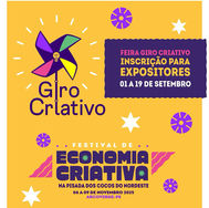 Oportunidades para empreendedores de Arcoverde: Inscrições para Feira Giro Criativo podem ser feitas até o dia 19