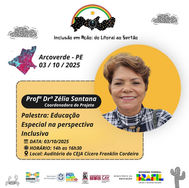 Projeto “Inclusão em Ação: do Litoral ao Sertão” nesta sexta (03), em Arcoverde