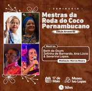 Sábado tem encontro das Mestras da Roda do Coco Pernambucano em Arcoverde