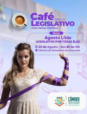 Câmara de Arcoverde promove
“Café com o Legislativo” em apoio ao Agosto Lilás