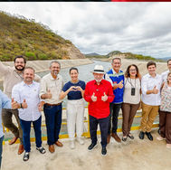 Comitiva do presidente Lula percorre obras de transposição do São Francisco