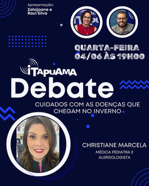 Itapuama Debate destaca os cuidados com a saúde respiratória de bebês e crianças com a chegada do Inverno