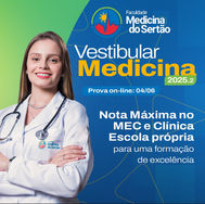 Faculdade de Medicina do Sertão segue com inscrições para Vestibular do 2º semestre de 2025