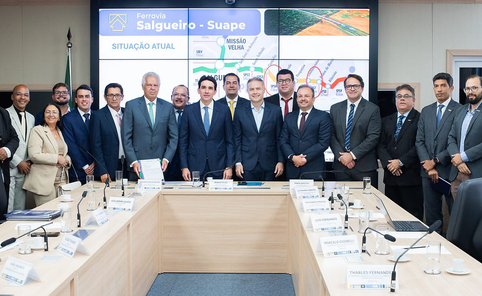 Governo Federal anuncia retomada da Transnordestina entre Custódia e Arcoverde