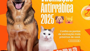 Começou nesta terça (14), a pré-campanha de vacinação antirrábica em Arcoverde!