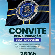 Arcoverde inaugura sede da Guarda Civil Municipal nesta sexta-feira (28)