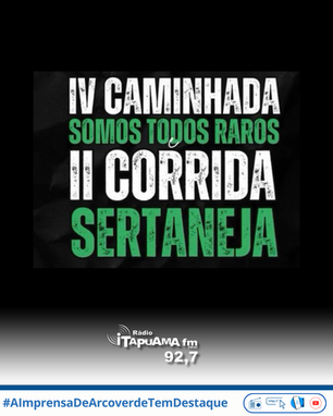 Corrida e Caminhada Somos Todos Raros, da Faculdade de Medicina do Sertão, será no domingo (23) em Arcoverde