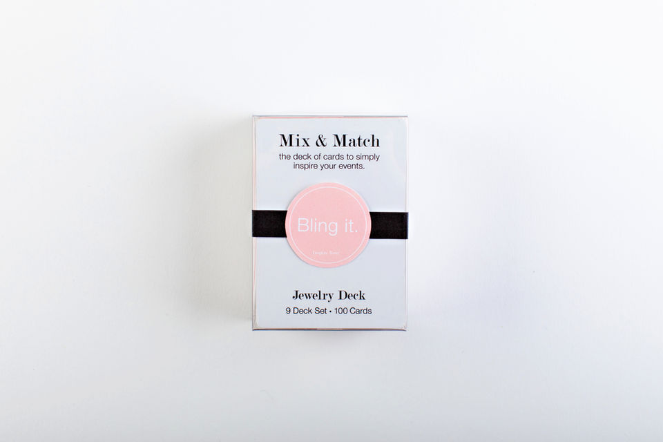 Deck of Wedding Cards for Jewelry Vendor