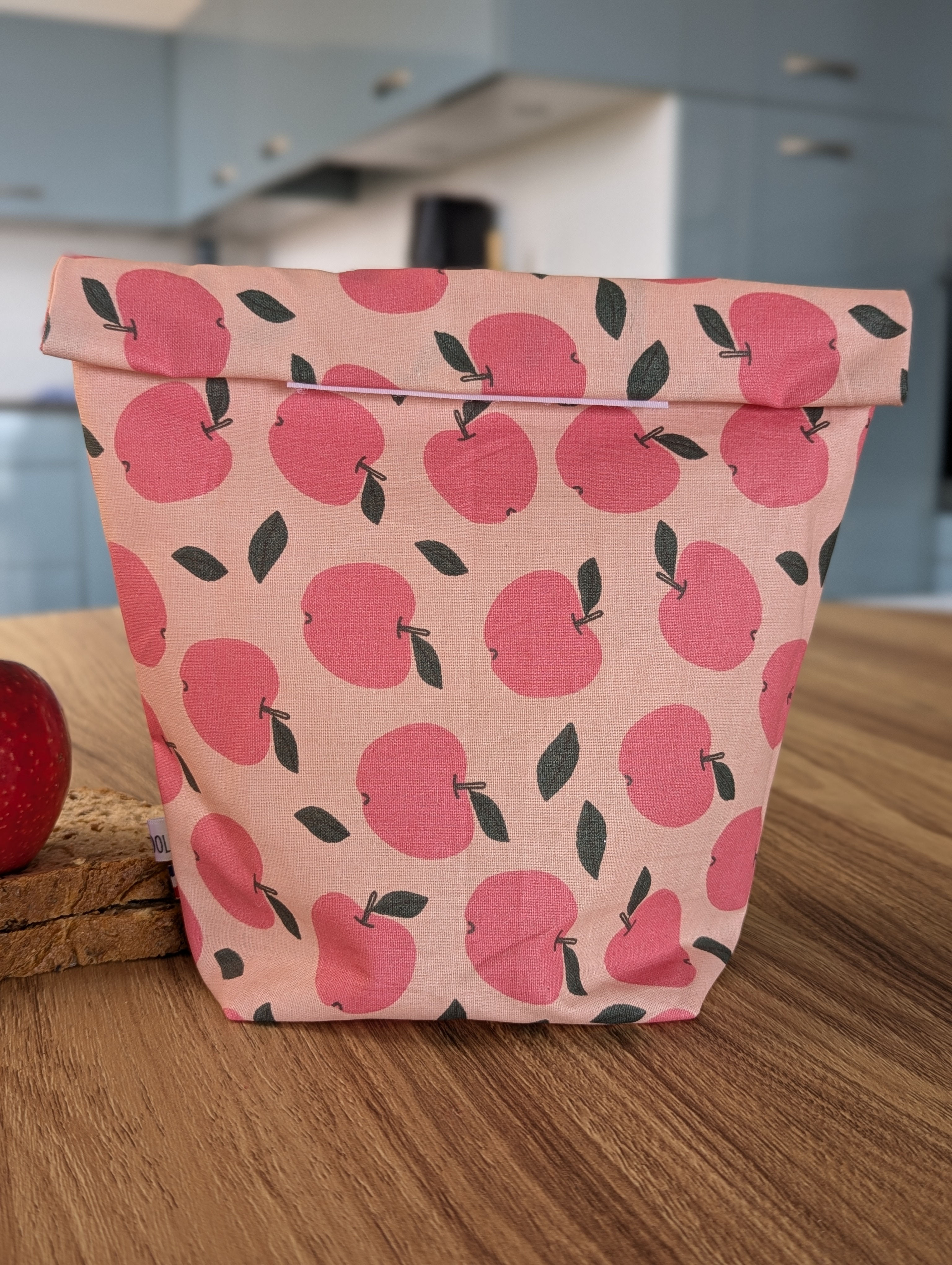  Lunch bag lavable - Pêches roses