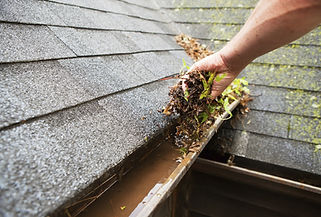 Gutter Cleaning, Clogged, Downspout Cleaning
