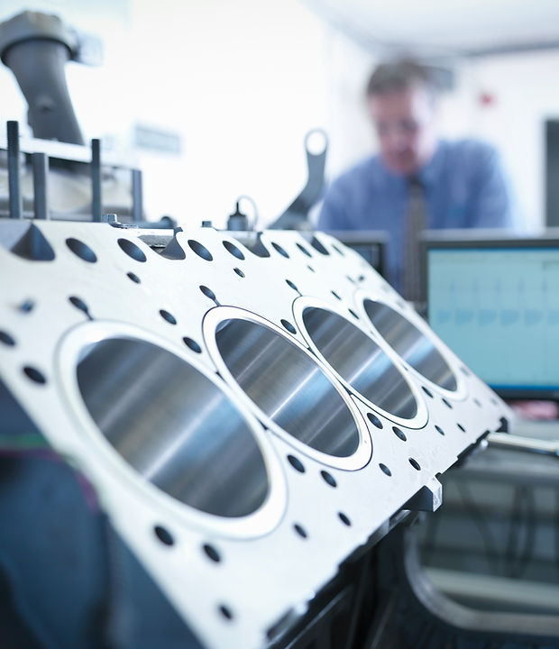 Engineer Working on Machinery