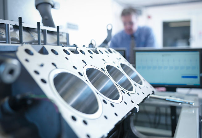 Engineer Working on Machinery