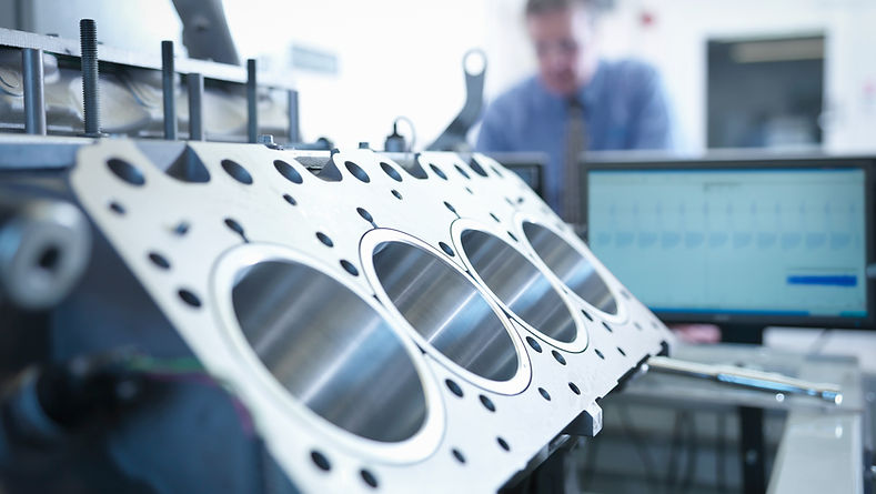 Engineer Working on Machinery