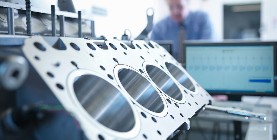 Engineer Working on Machinery