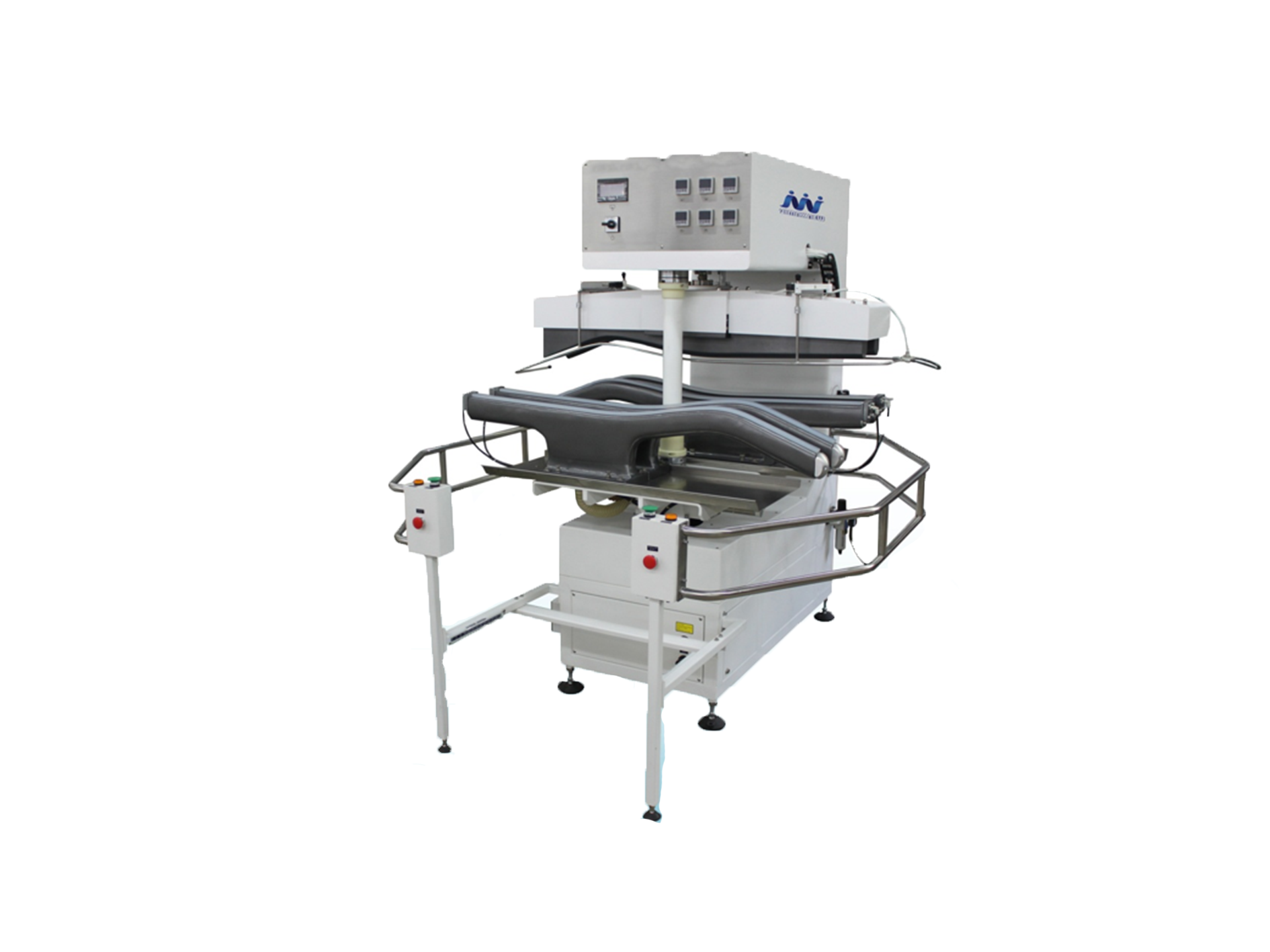 Rotating Twin Buck Shirt Side Seam Fusing Machine