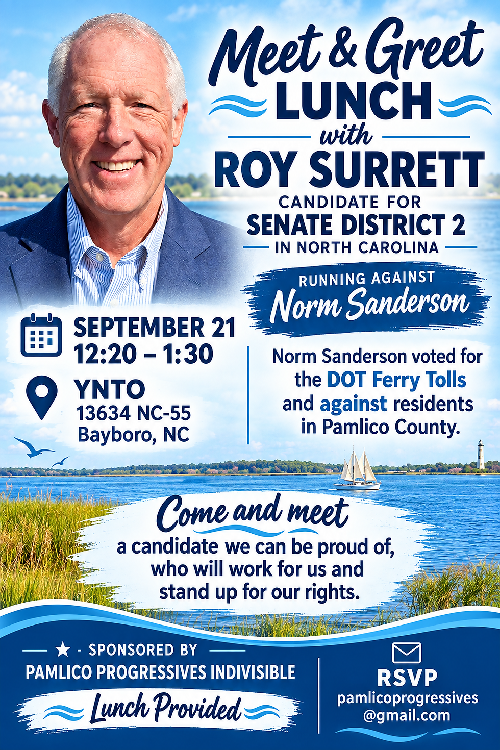 Meet & Greet Lunch with Roy Surrett