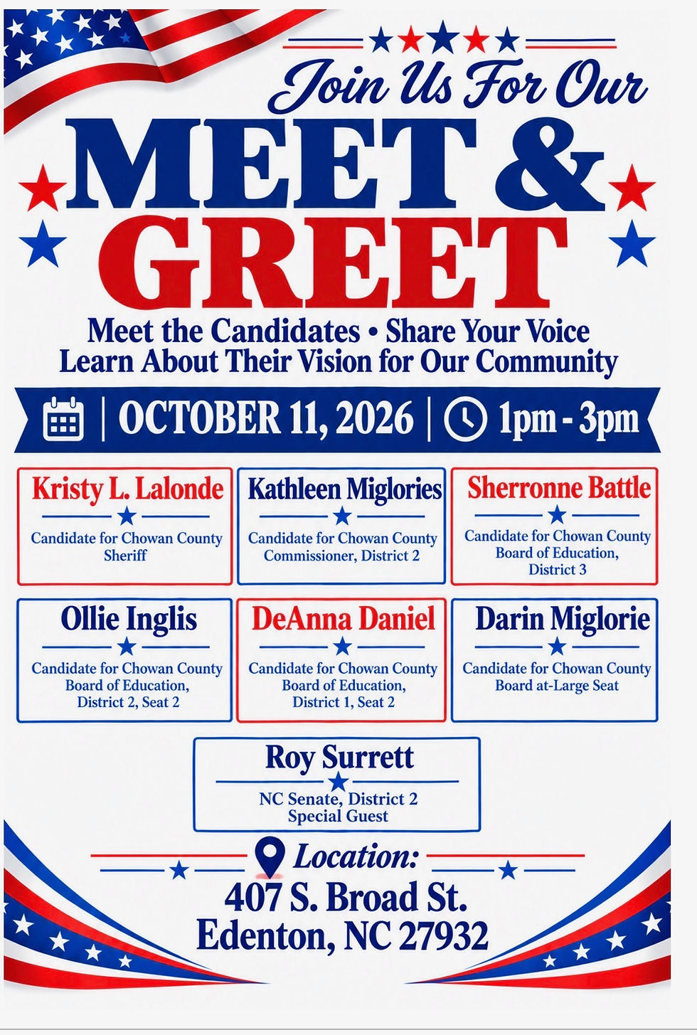 Meet and Greet