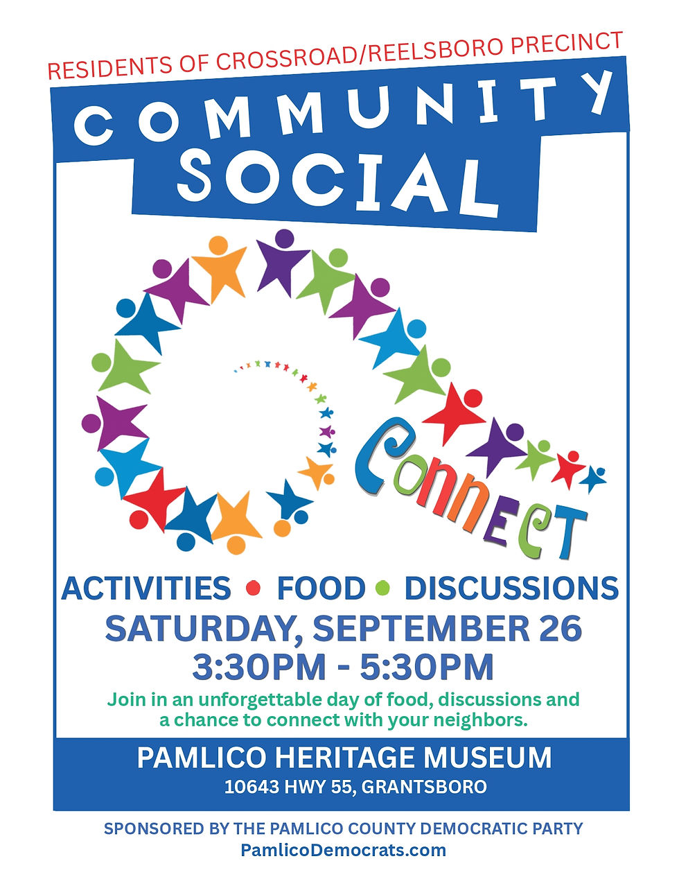Community Social-Crossroad/Reelsboro Precinct