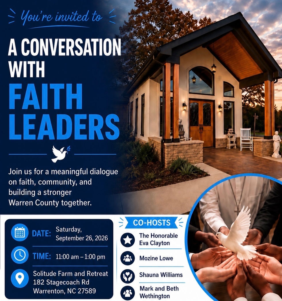A Conversation with Faith Leaders