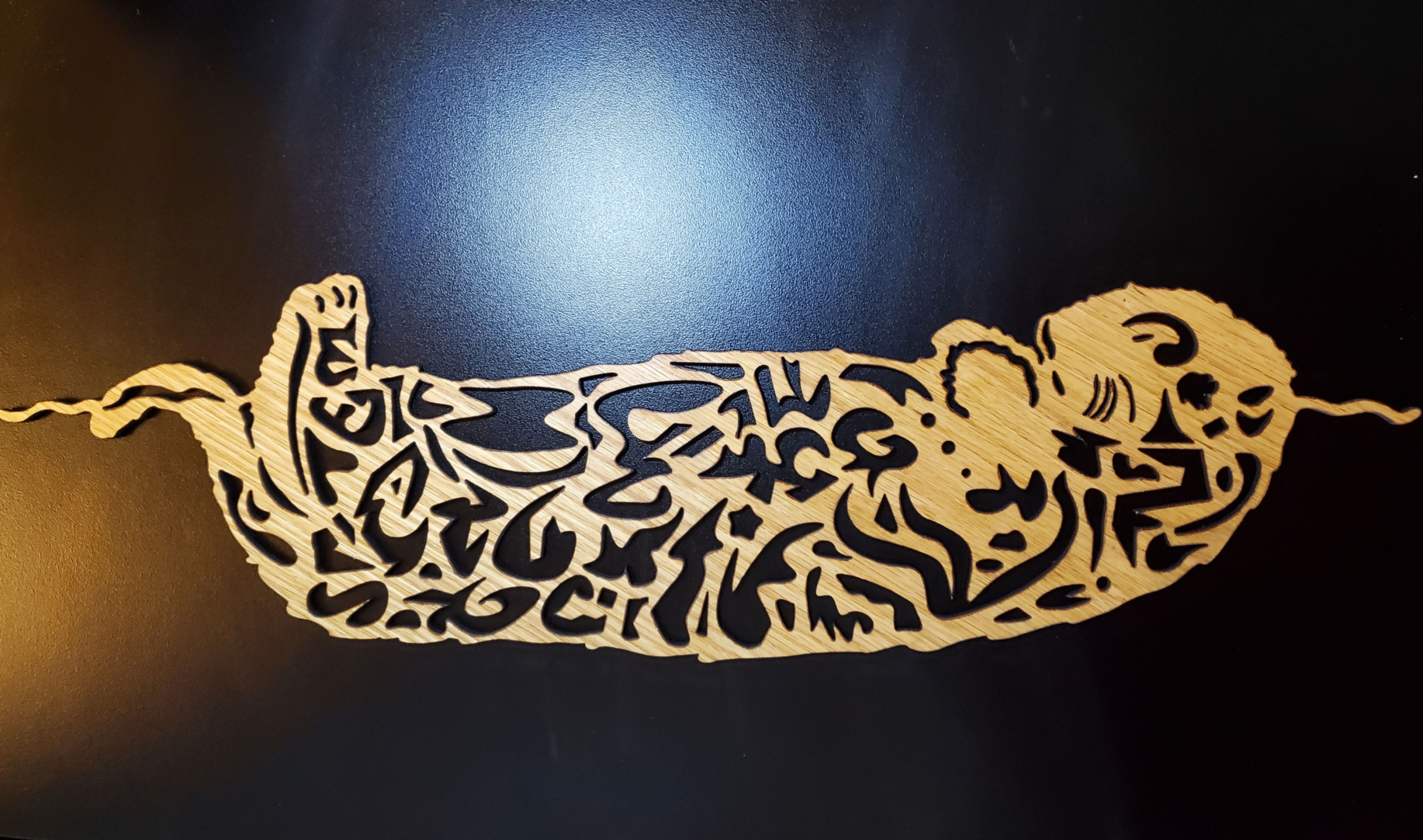 "Floating Along" Sea Otter Wall Art