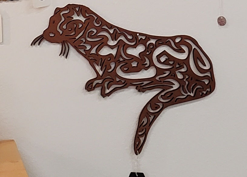 Thumbnail: River Otter wall art 