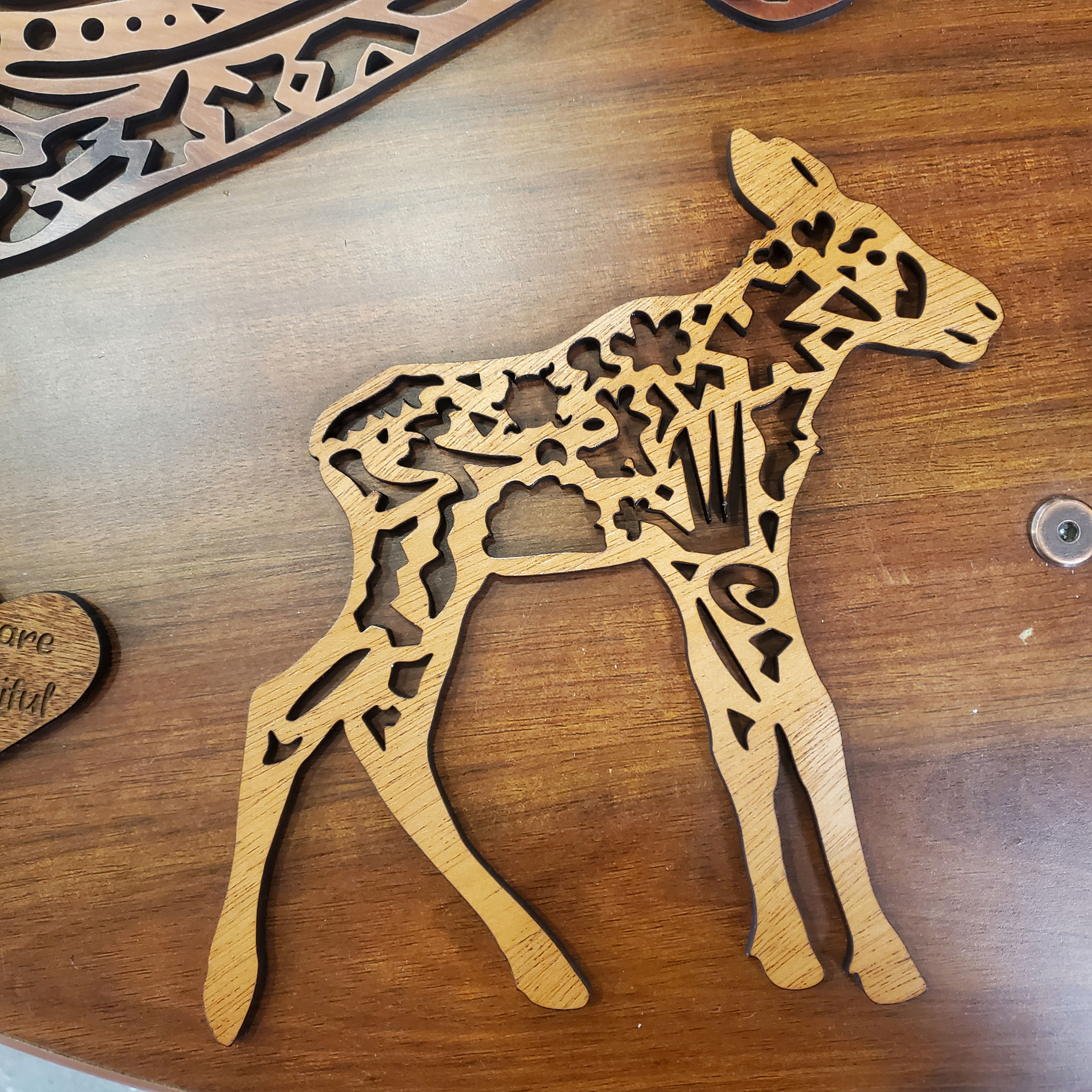 Newborn Moose wall art