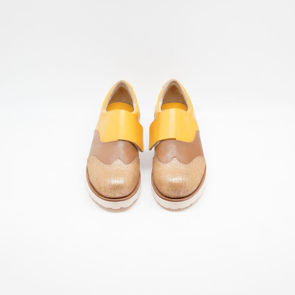 Belt balmoral sneaker yellow