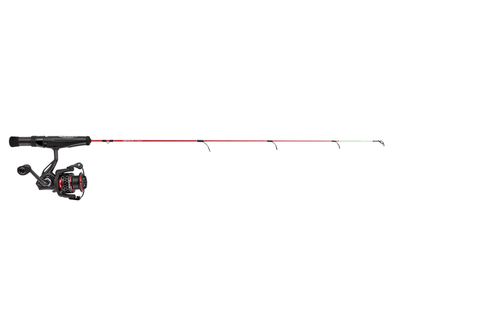 An ice fishing rod