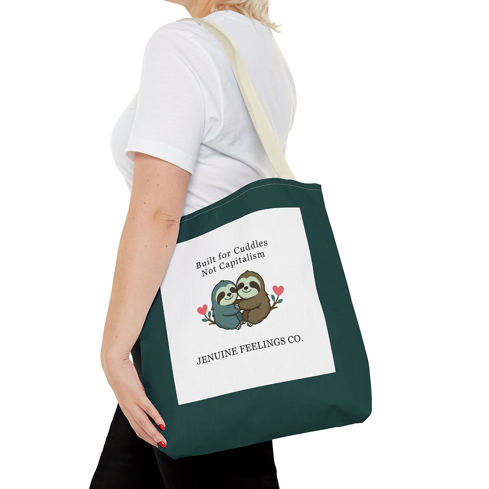Thumbnail: Built for Cuddles Not Capitalism-Tote Bag