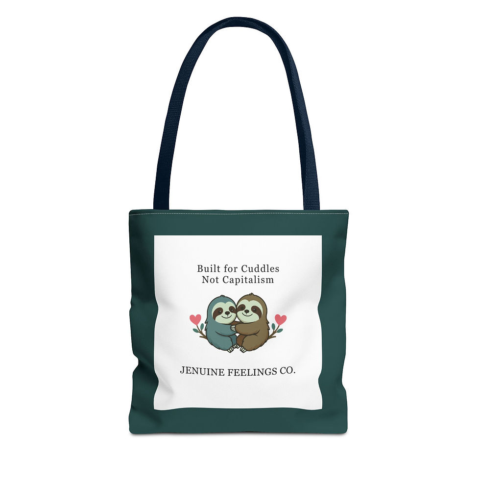 Thumbnail: Built for Cuddles Not Capitalism-Tote Bag