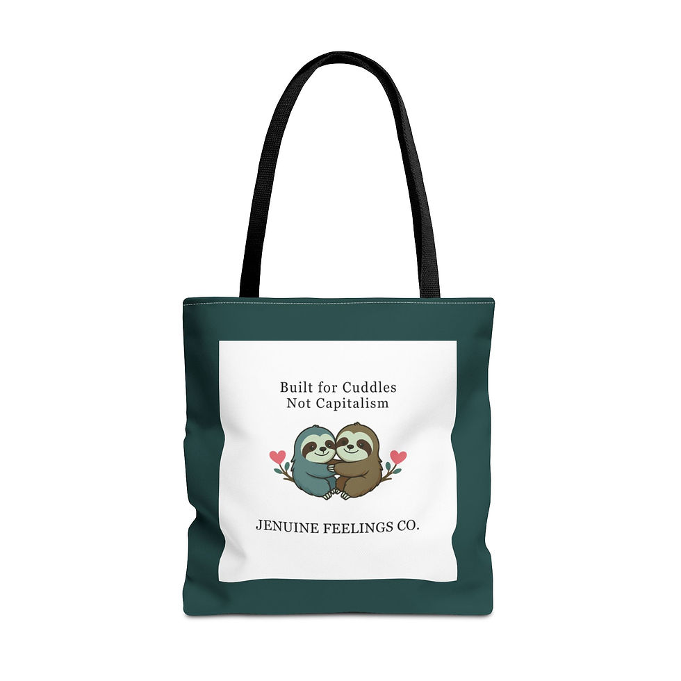 Thumbnail: Built for Cuddles Not Capitalism-Tote Bag