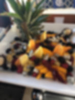 FRESH FRUITS AND YOGURT