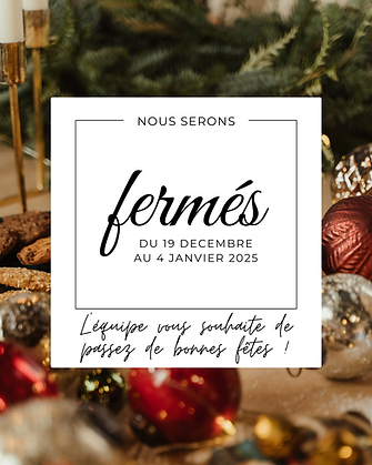 Post Instagram Fermeture Magasin Vacances Noël Simple Moderne Photo.png