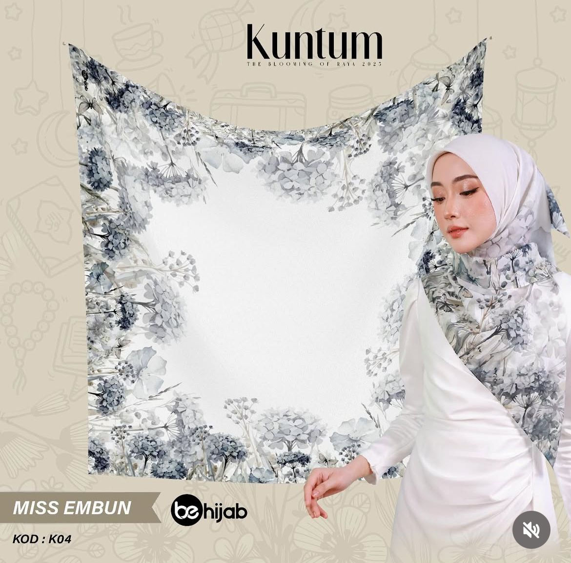 Kuntum Scarves