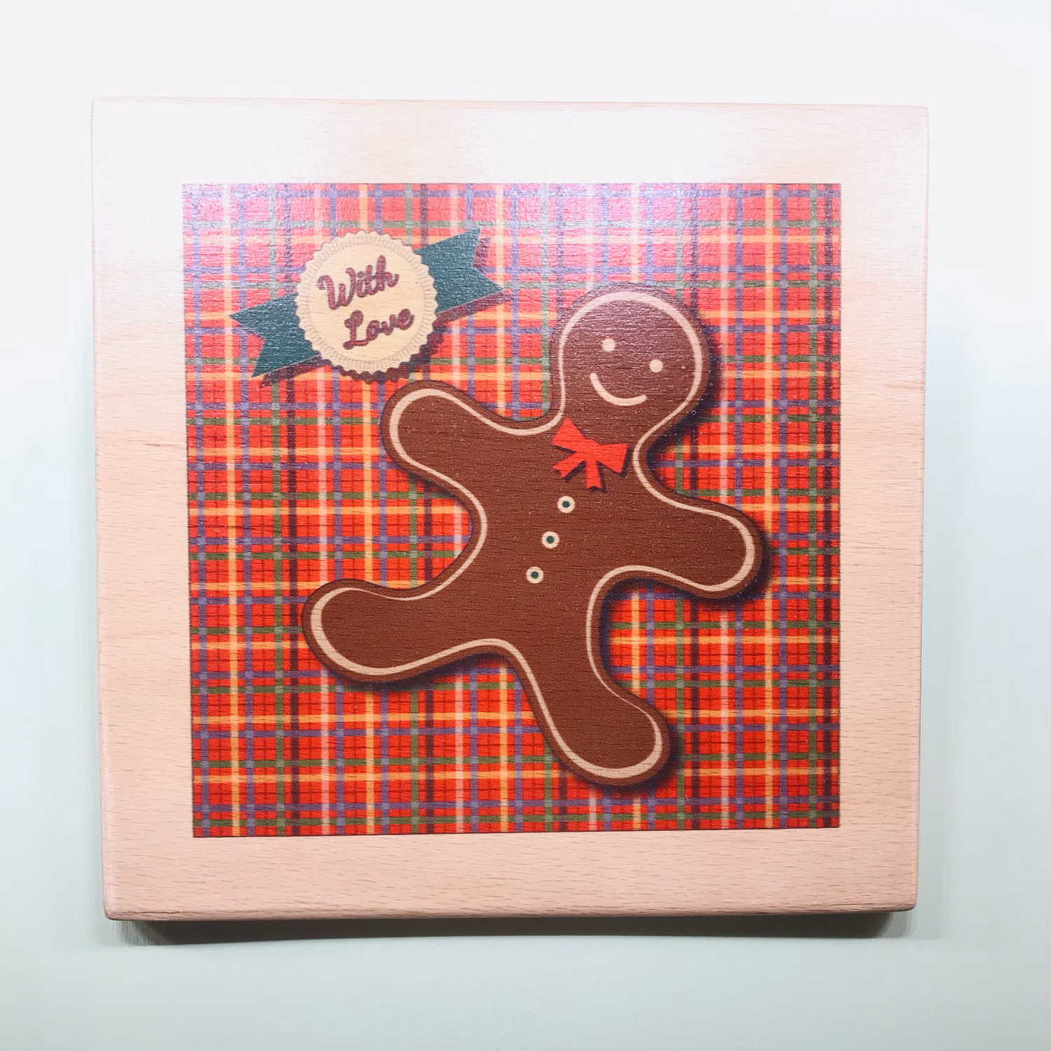 Ginger Breadman Wooden Wall Decor