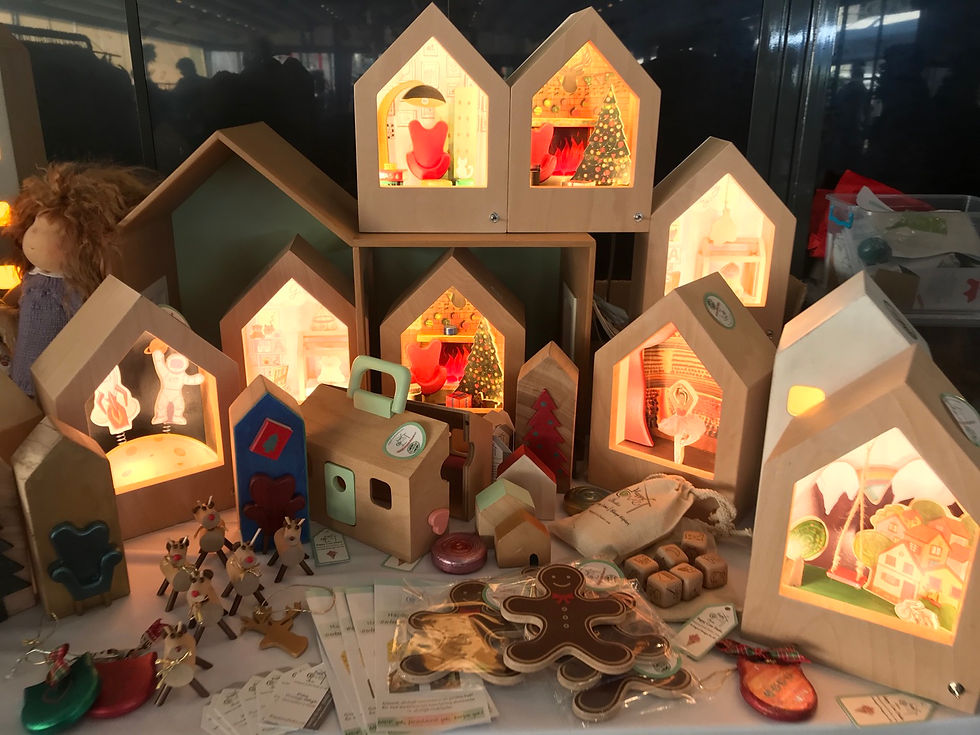 Küçük resim: Balerin | Ahşap Hikayeli Işık Kutusu